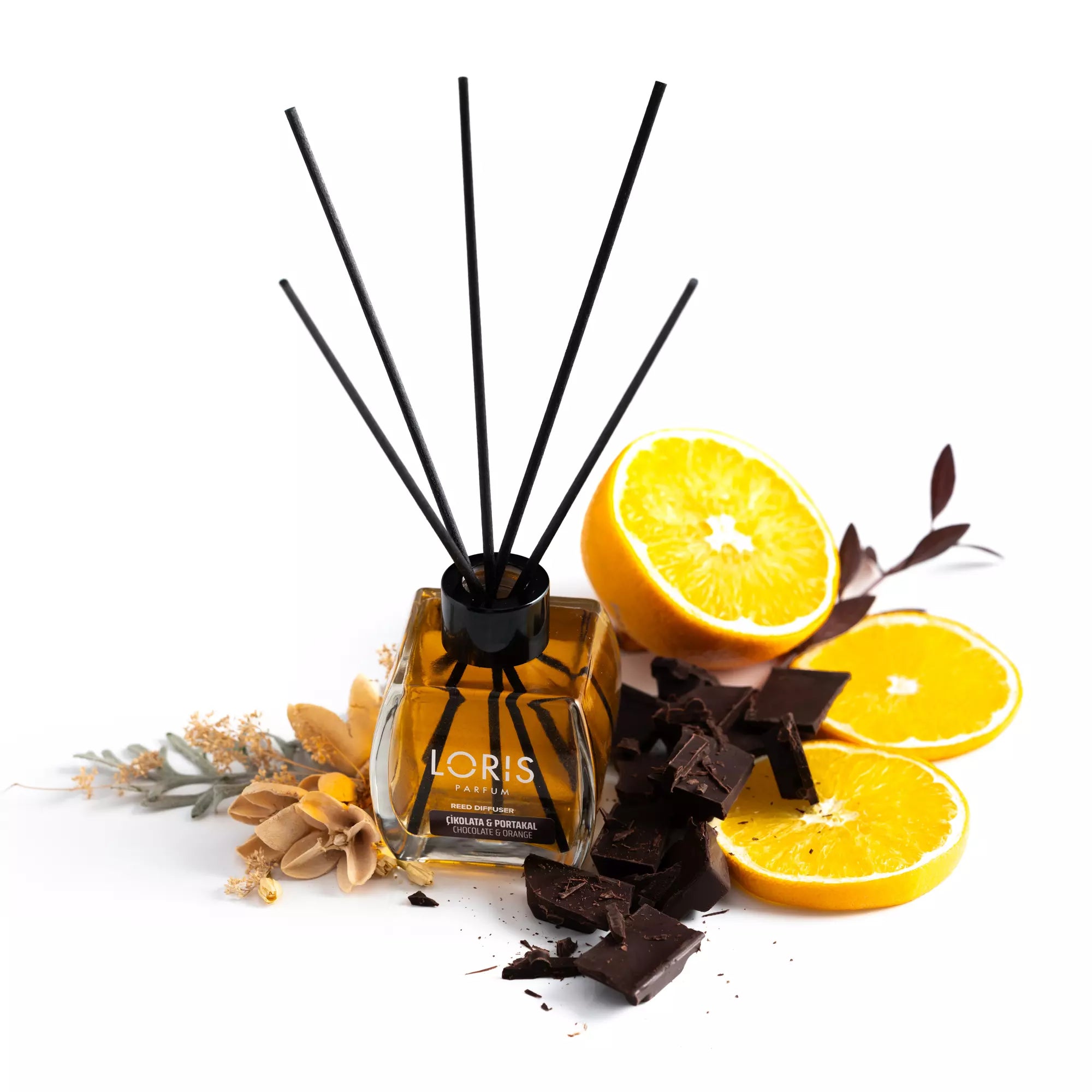 LORIS Diffuseur de parfum Chocolat Orange 120ml