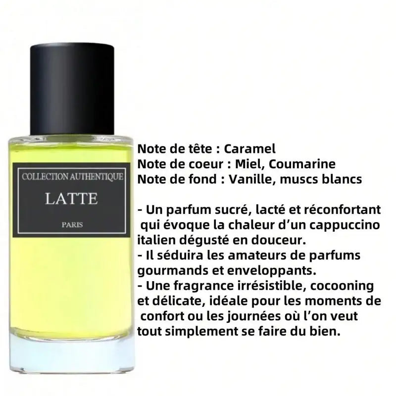 Collection Authentique Latte 50ML Eau De Parfum Unisexe