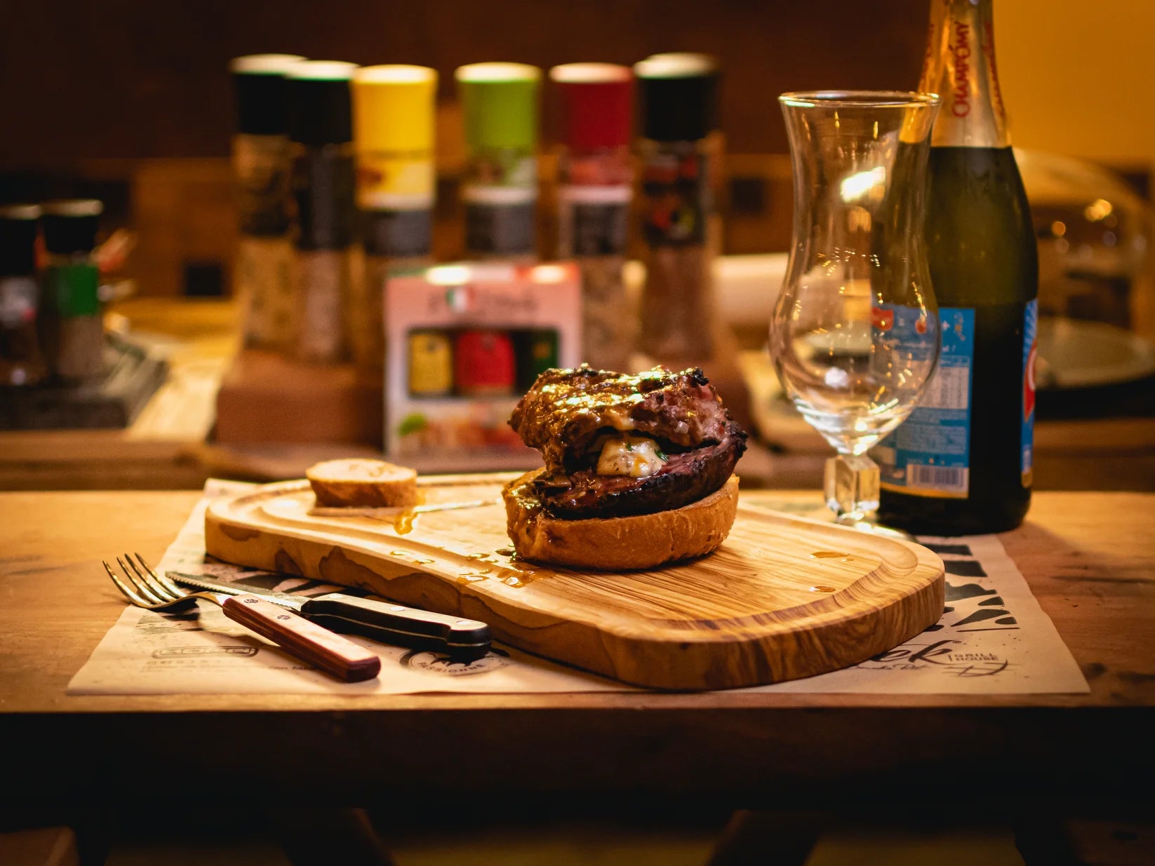 Pack de cuisine en bois d'olivier 10 Pièces