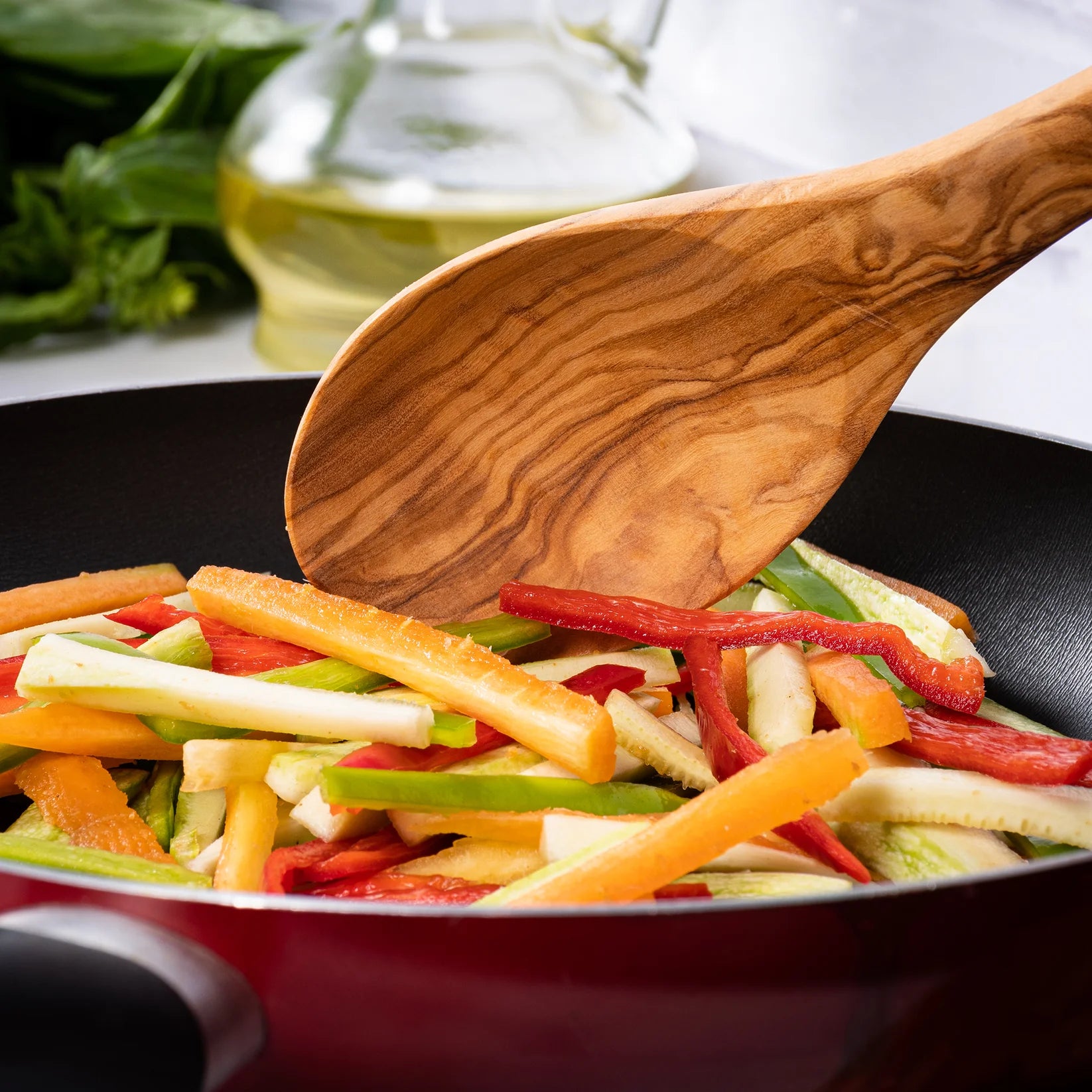 Pack de cuisine en bois d'olivier 10 Pièces
