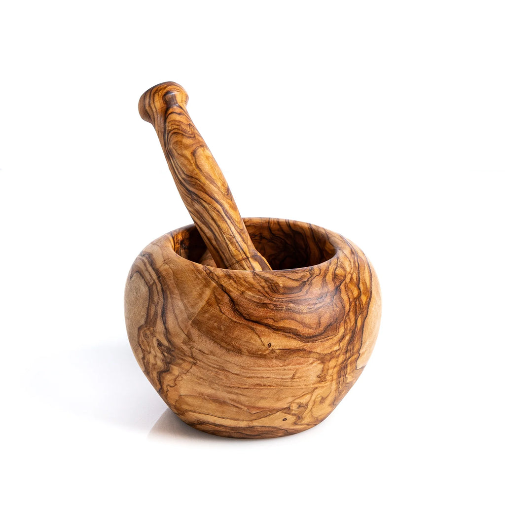 Pack de cuisine en bois d'olivier 10 Pièces