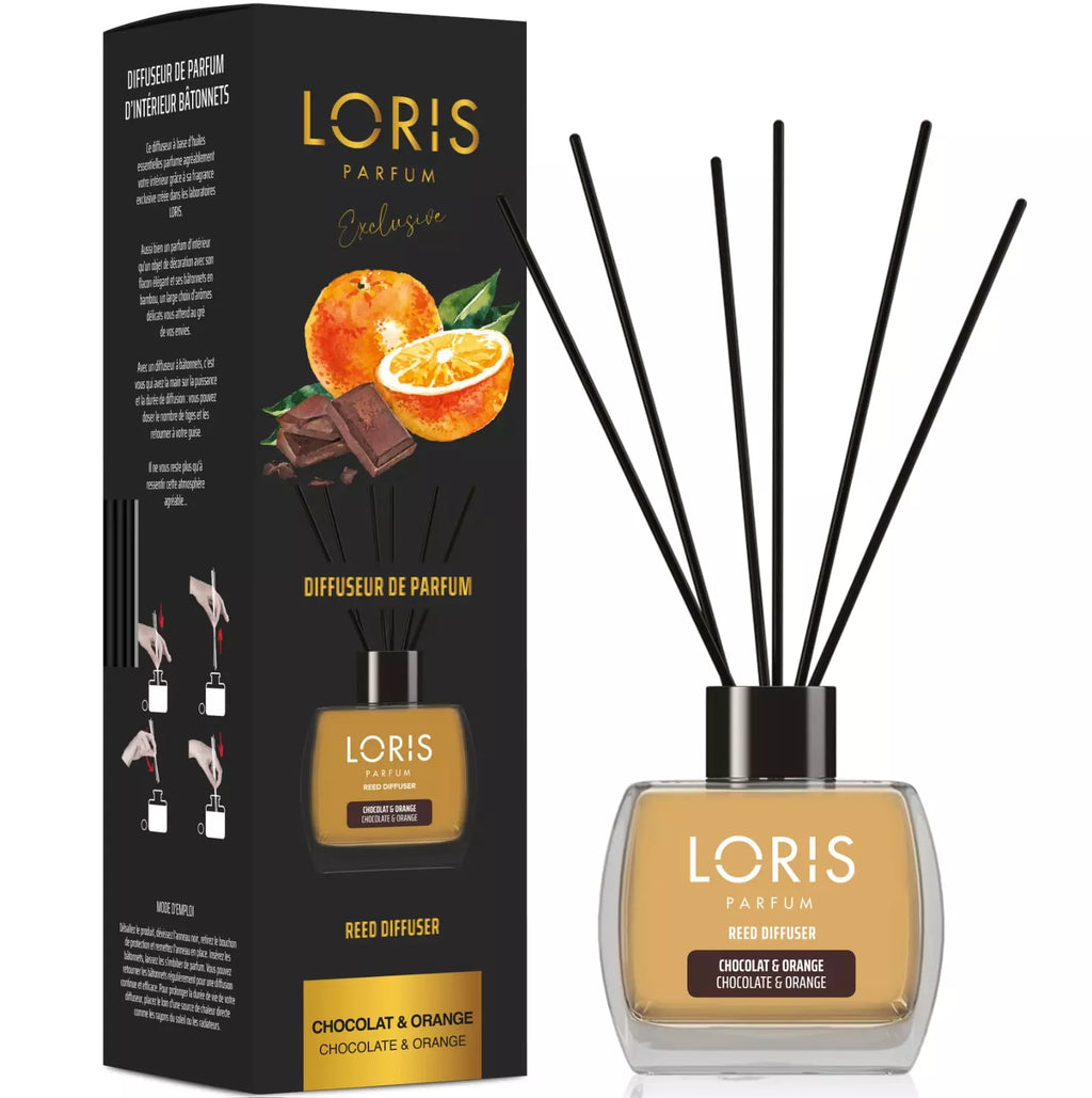LORIS Diffuseur de parfum Chocolat Orange 120ml