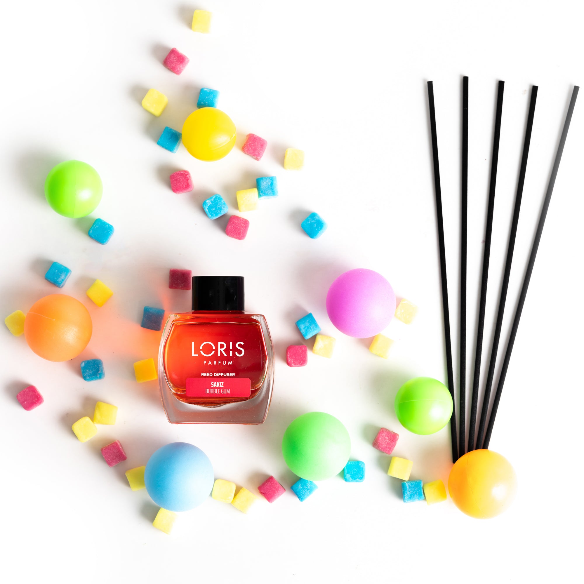 LORIS Diffuseur de parfum Bubble Gum 120ml