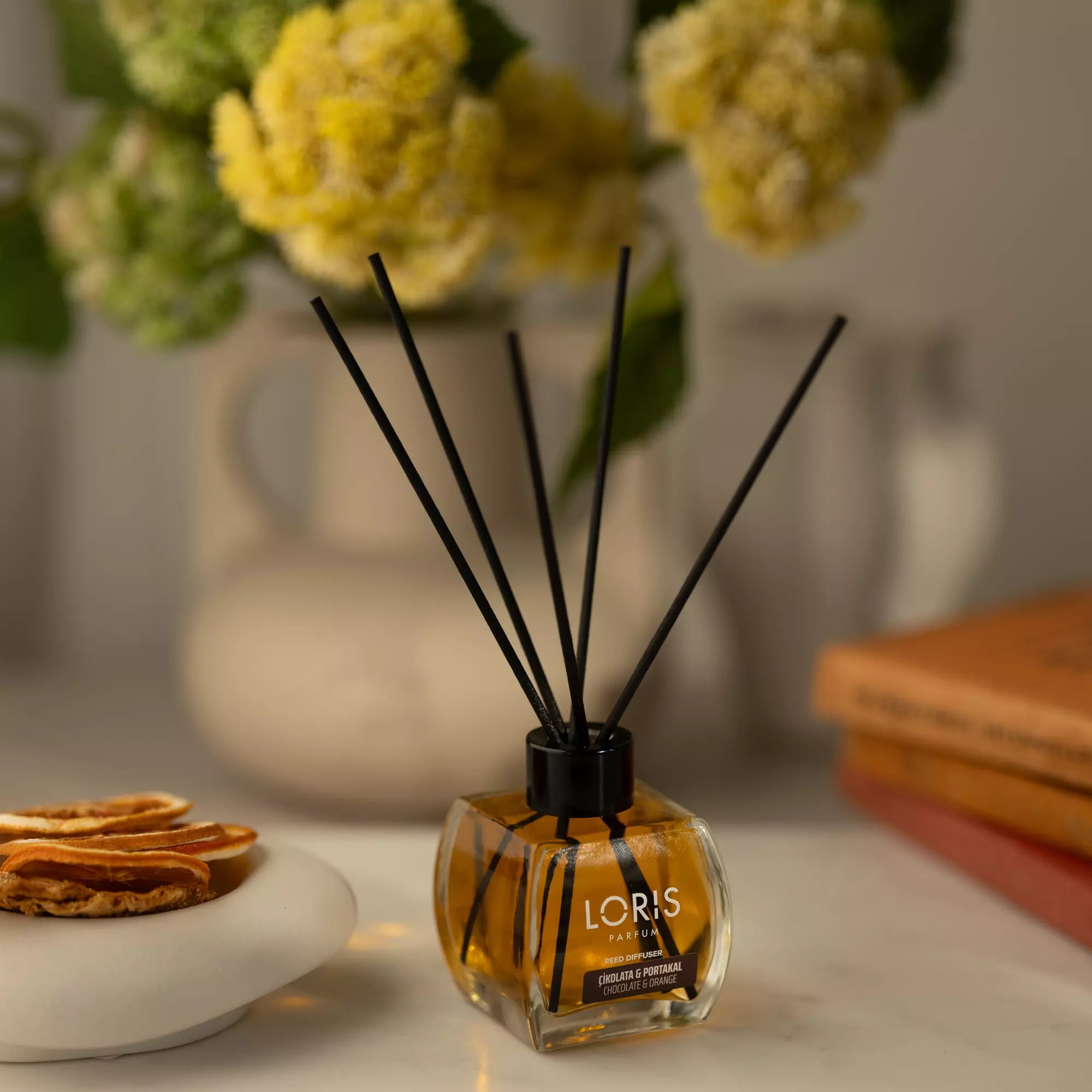 LORIS Diffuseur de parfum Chocolat Orange 120ml