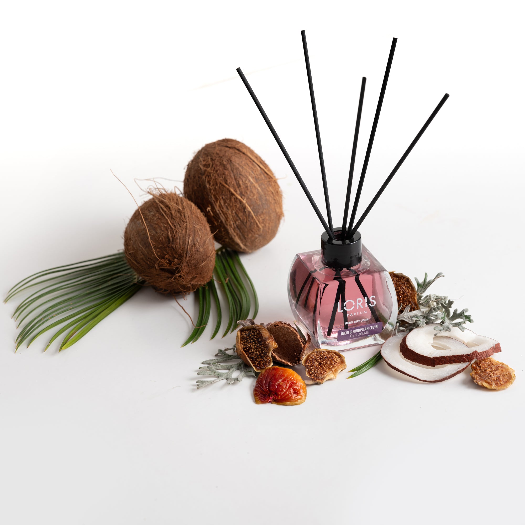 LORIS Diffuseur de parfum Figue & Coco 120 ml