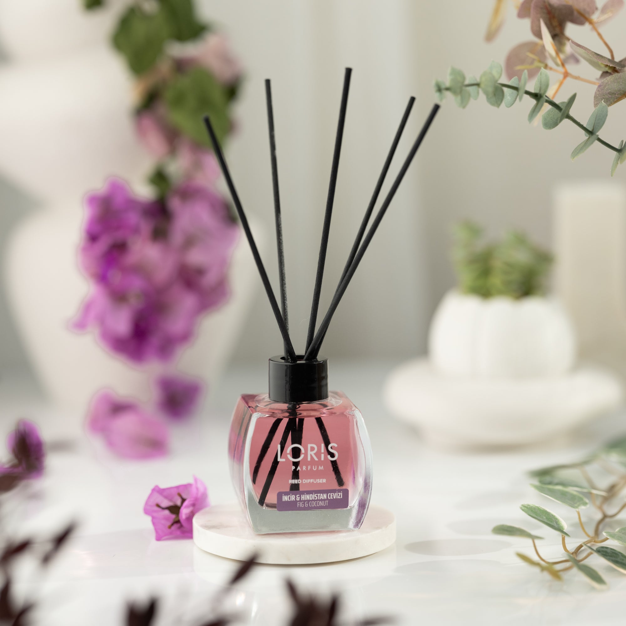 LORIS Diffuseur de parfum Figue & Coco 120 ml