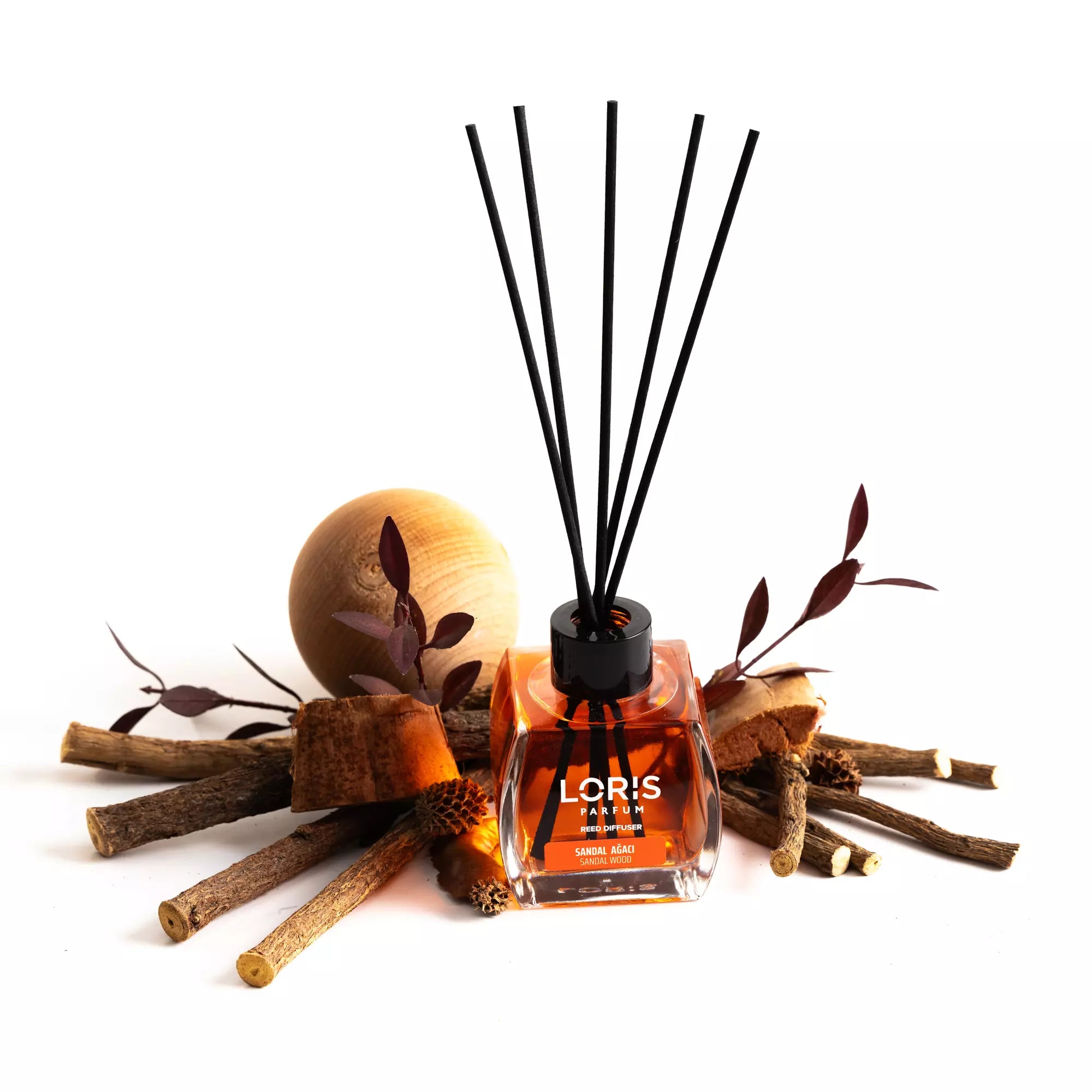 LORIS Diffuseur de parfum Bois de Santal 120ml