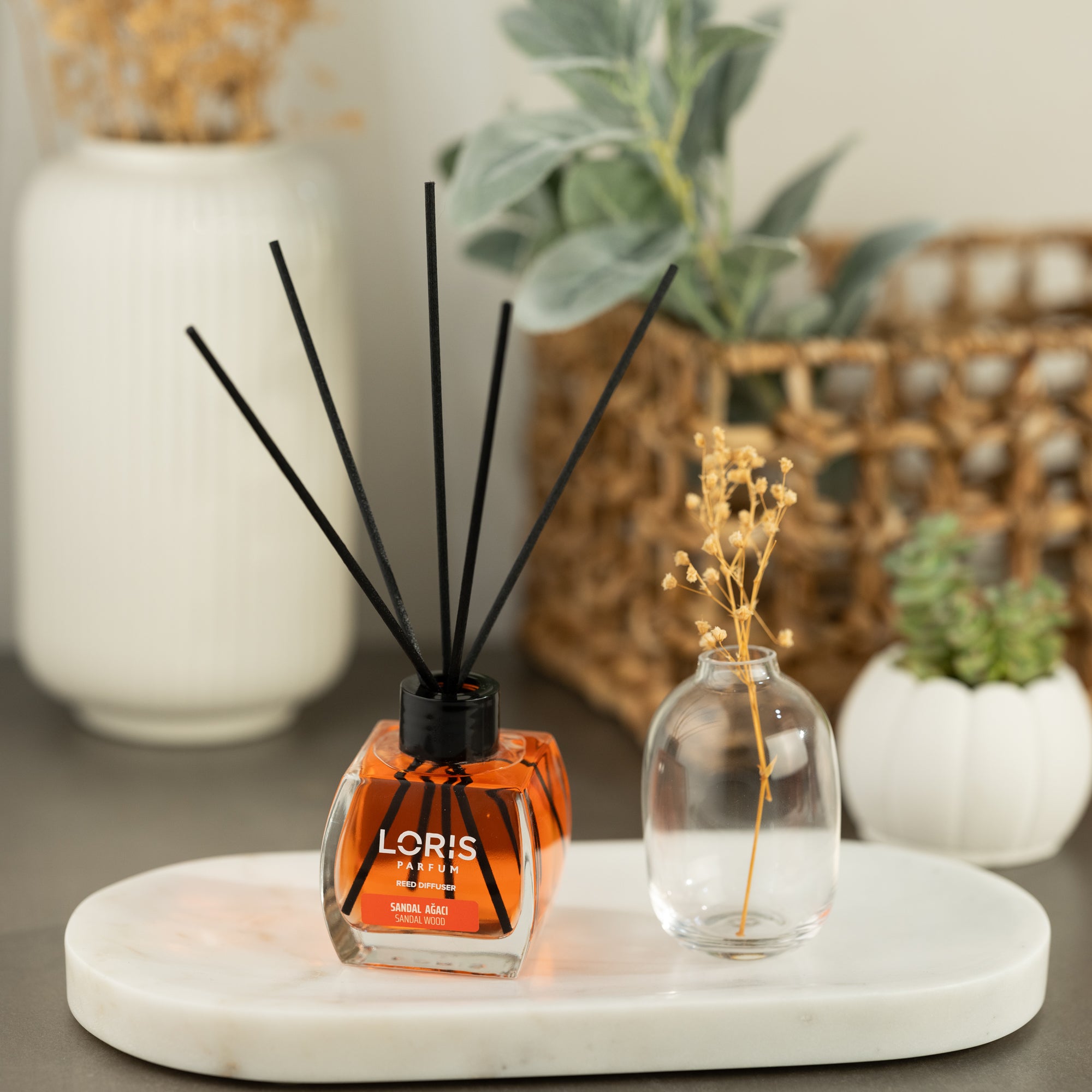 LORIS Diffuseur de parfum Bois de Santal 120ml